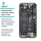 Skeleton Inside Glass Case for iPhone XS Max