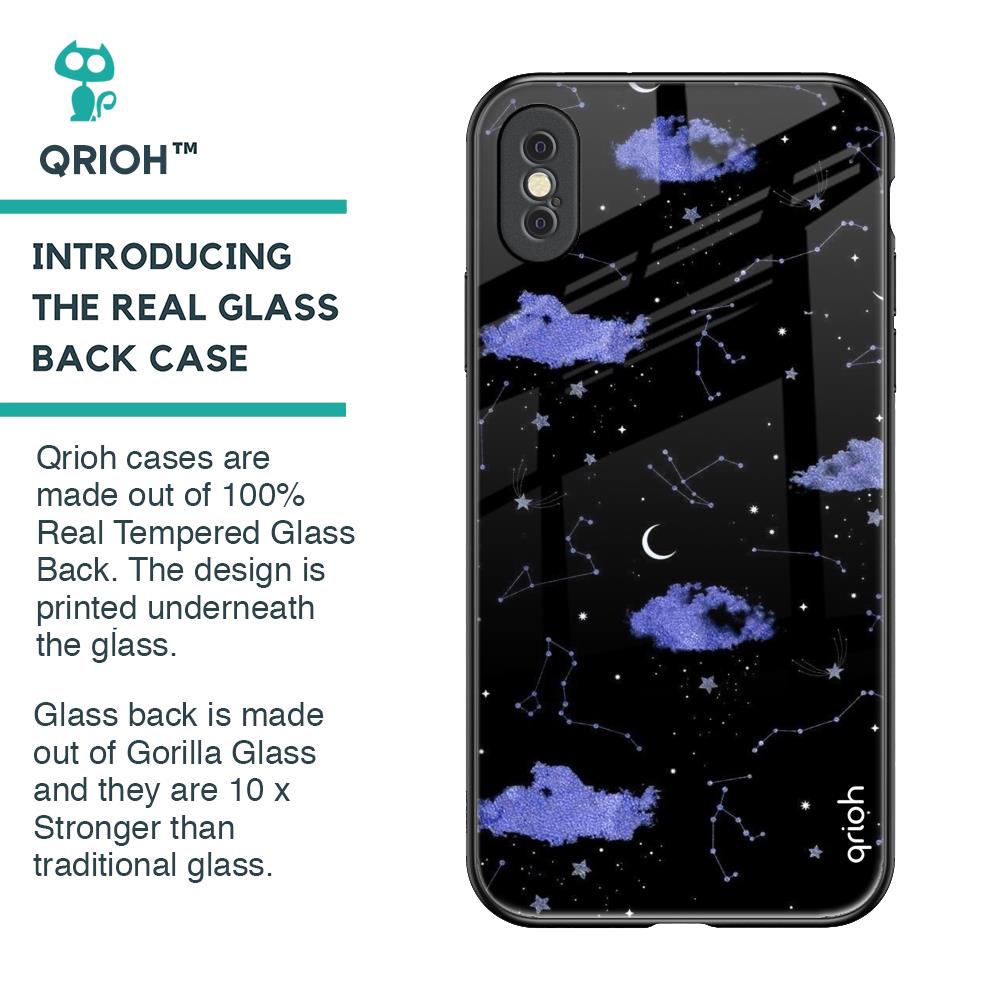 Constellations Glass Case for iPhone XS Max