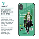 Zoro Bape Glass Case for iPhone XS Max