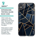 Abstract Tiles Glass Case for iPhone XS Max