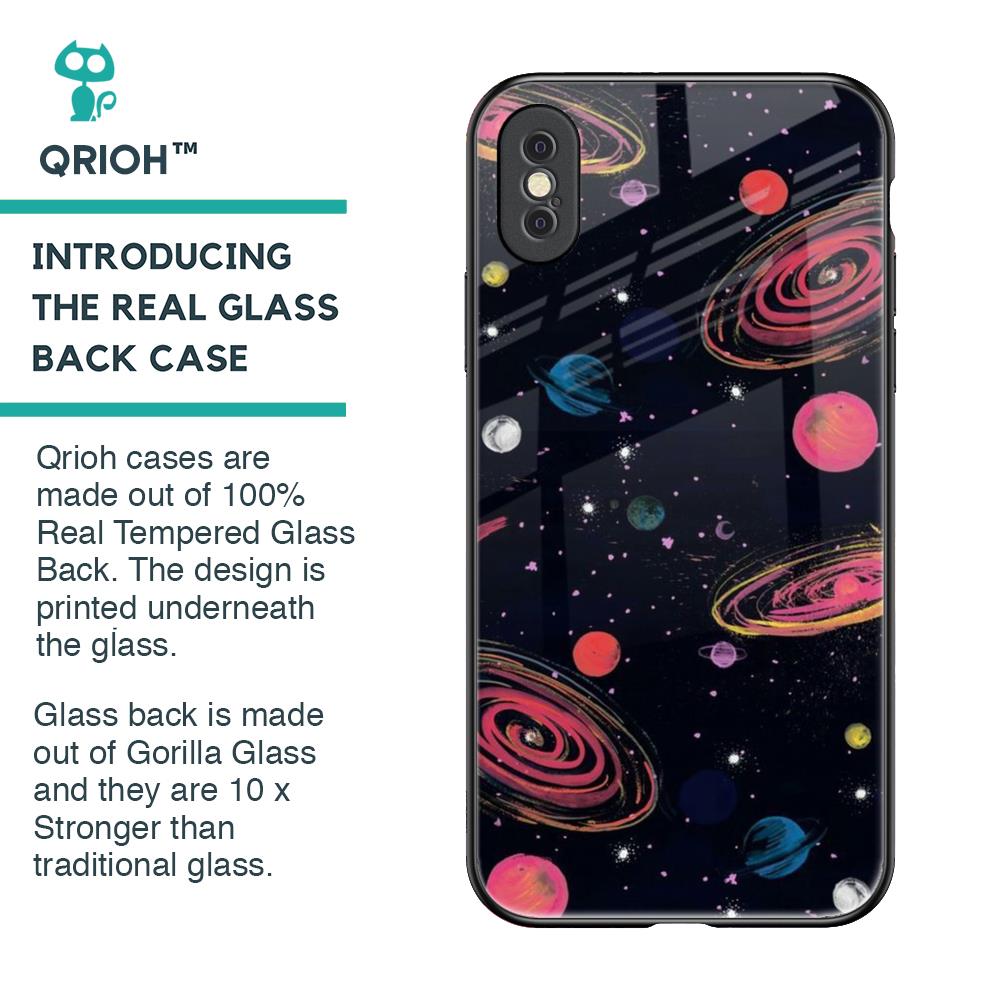 Galaxy In Dream Glass Case For iPhone XS Max
