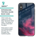 Moon Night Glass Case For iPhone XS Max