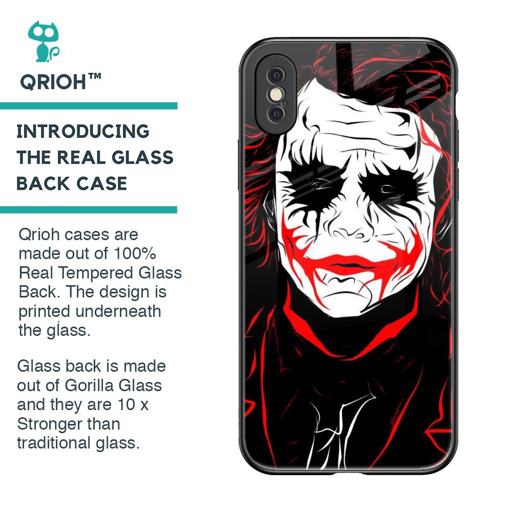 Life In Dark Glass Case For iPhone XS Max