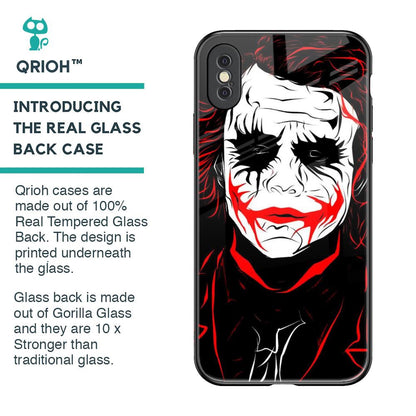 Life In Dark Glass Case For iPhone XS Max