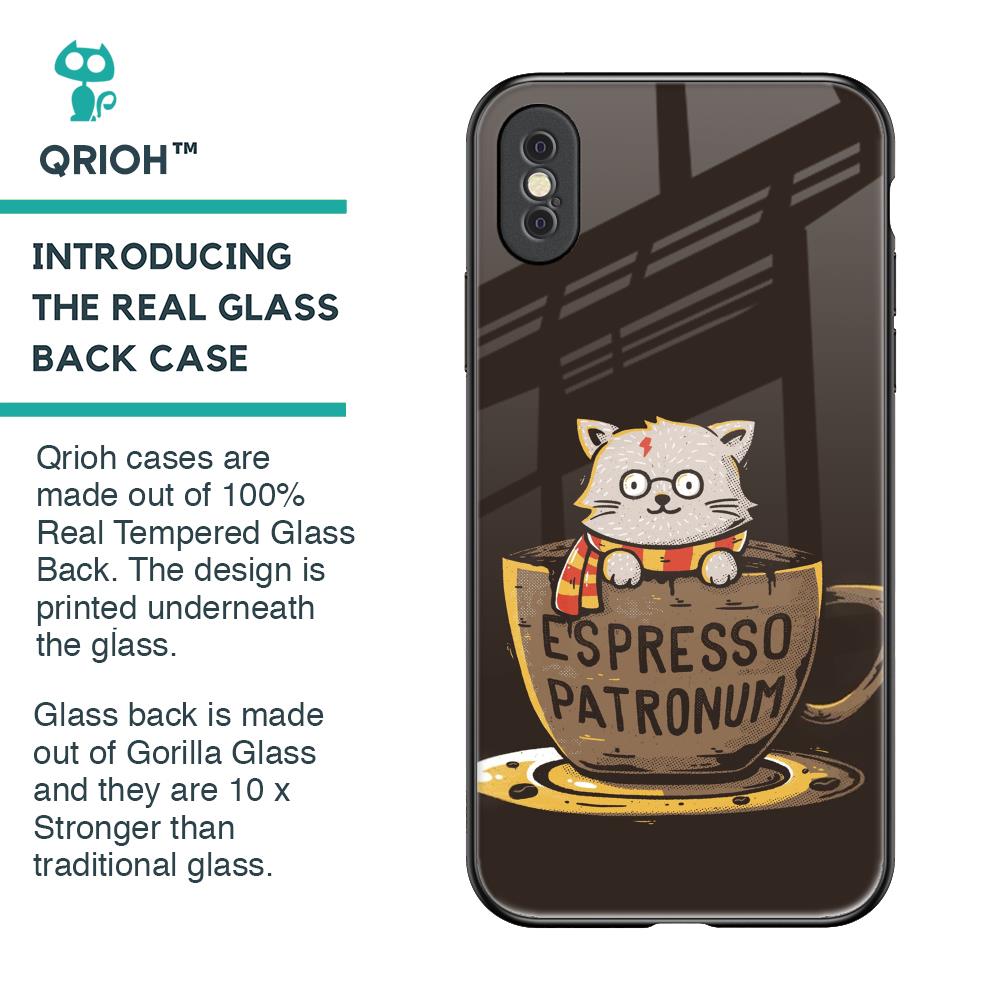 Tea With Kitty Glass Case For iPhone XS Max