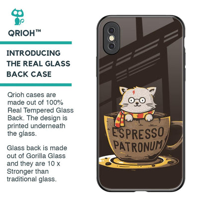 Tea With Kitty Glass Case For iPhone XS Max