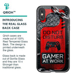 Do No Disturb Glass Case For iPhone XS Max