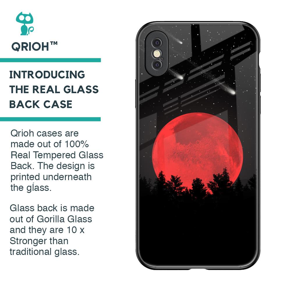 Moonlight Aesthetic Glass Case For iPhone XS Max