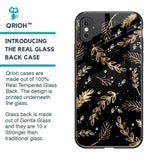 Autumn Leaves Glass Case for iPhone XS Max
