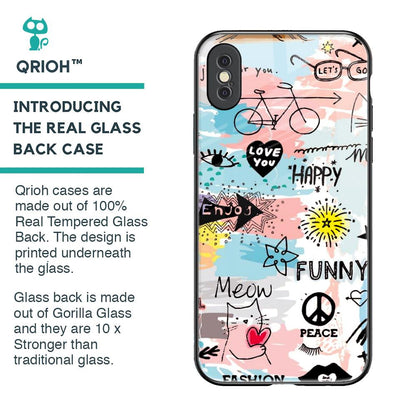 Just For You Glass Case For iPhone XS Max