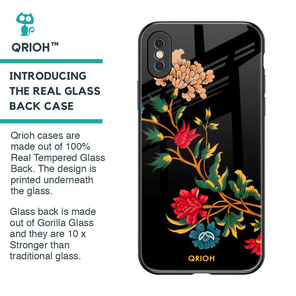 Dazzling Art Glass Case for iPhone XS Max