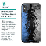 Dark Grunge Glass Case for iPhone XS Max