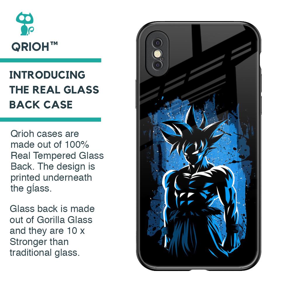 Splatter Instinct Glass Case for iPhone XS Max