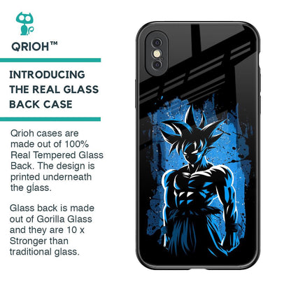 Splatter Instinct Glass Case for iPhone XS Max