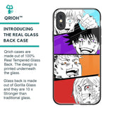 Anime Sketch Glass Case for iPhone XS Max