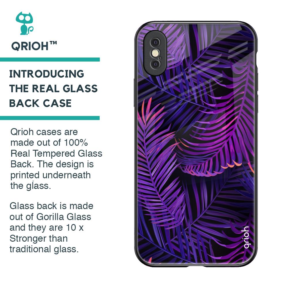 Plush Nature Glass Case for iPhone XS Max