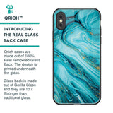 Ocean Marble Glass Case for iPhone XS Max
