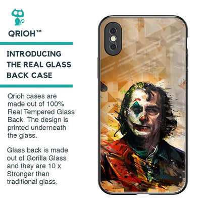 Psycho Villain Glass Case for iPhone XS Max