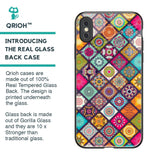 Multicolor Mandala Glass Case for iPhone XS Max