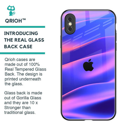 Colorful Dunes Glass Case for iPhone XS Max