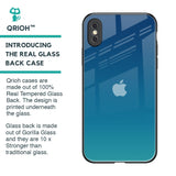 Celestial Blue Glass Case For iPhone XS Max