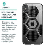 Hexagon Style Glass Case For iPhone XS Max
