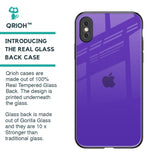 Amethyst Purple Glass Case for iPhone XS Max