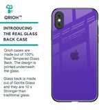 Amethyst Purple Glass Case for iPhone XS Max