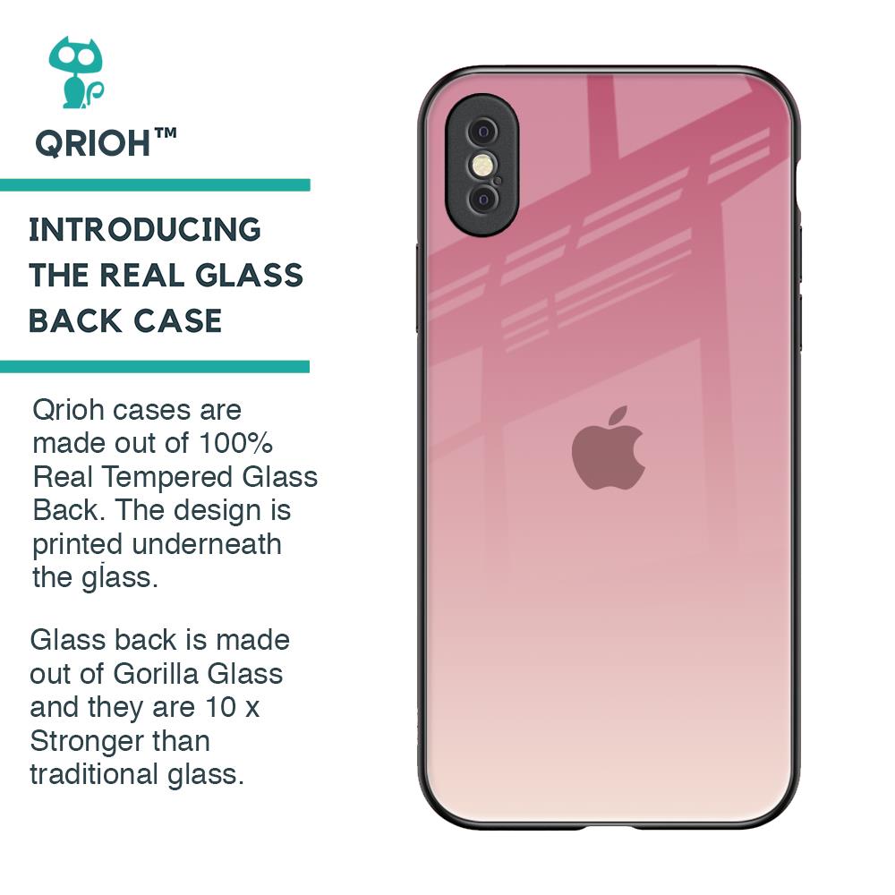 Blooming Pink Glass Case for iPhone XS Max