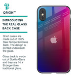 Magical Color Shade Glass Case for iPhone XS Max