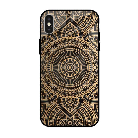 Luxury Mandala Apple iPhone XS Max Glass Cases & Covers Online