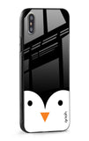 Cute Penguin Glass Case for iPhone XS Max