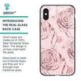 Shimmer Roses Glass case for iPhone XS Max