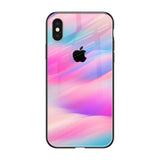 Colorful Waves iPhone XS Max Glass Cases & Covers Online