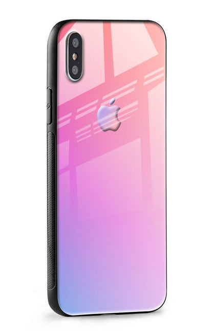 Dusky Iris Glass case for iPhone XS Max