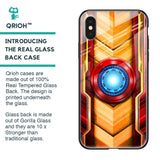 Arc Reactor Glass Case for iPhone XS Max