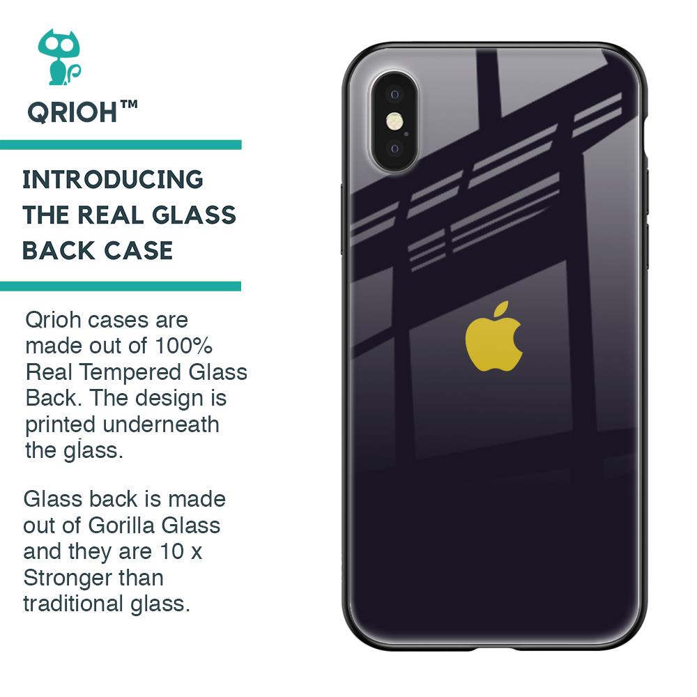 Deadlock Black Glass Case For iPhone XS Max