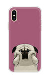 Chubby Dog iPhone XS Max Back Cover