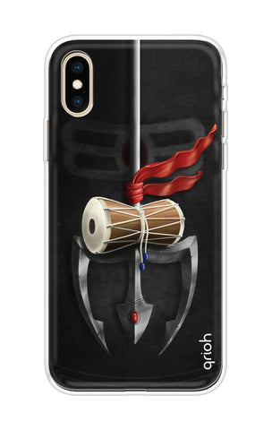 Mahadev Trident iPhone XS Max Back Cover
