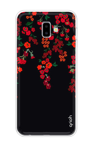 Floral Deco Samsung J6 Plus Back Cover
