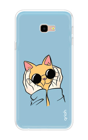 Attitude Cat Samsung Galaxy J4 Plus Back Cover