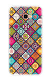 Multicolor Mandala Samsung Galaxy J4 Plus Back Cover