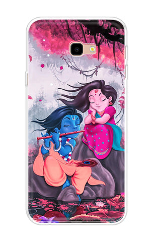 Radha Krishna Art Samsung Galaxy J4 Plus Back Cover
