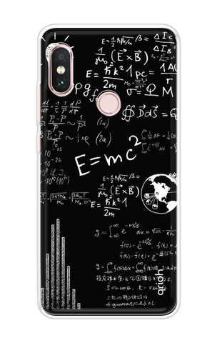 Equation Doodle Xiaomi Redmi Note 6 Pro Back Cover