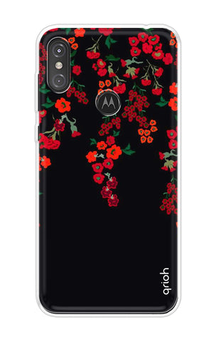Floral Deco Motorola One Power Back Cover