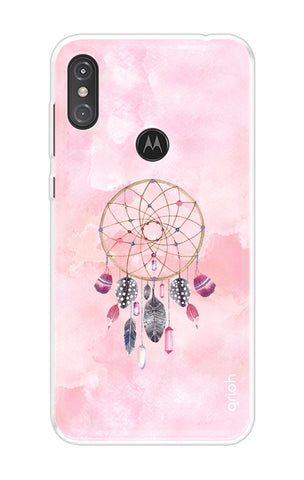 Dreamy Happiness Motorola One Power Back Cover