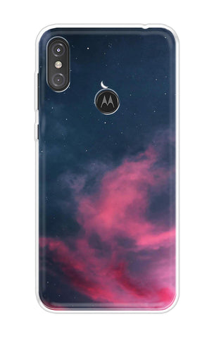 Moon Night Motorola One Power Back Cover