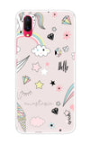 Unicorn Doodle Vivo X23 Back Cover