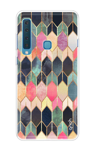 Shimmery Pattern Samsung A9 2018 Back Cover