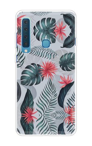 Retro Floral Leaf Samsung A9 2018 Back Cover